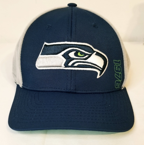 Seahawks Seattle Cap NFL Team Apparel - Picture 2 of 8